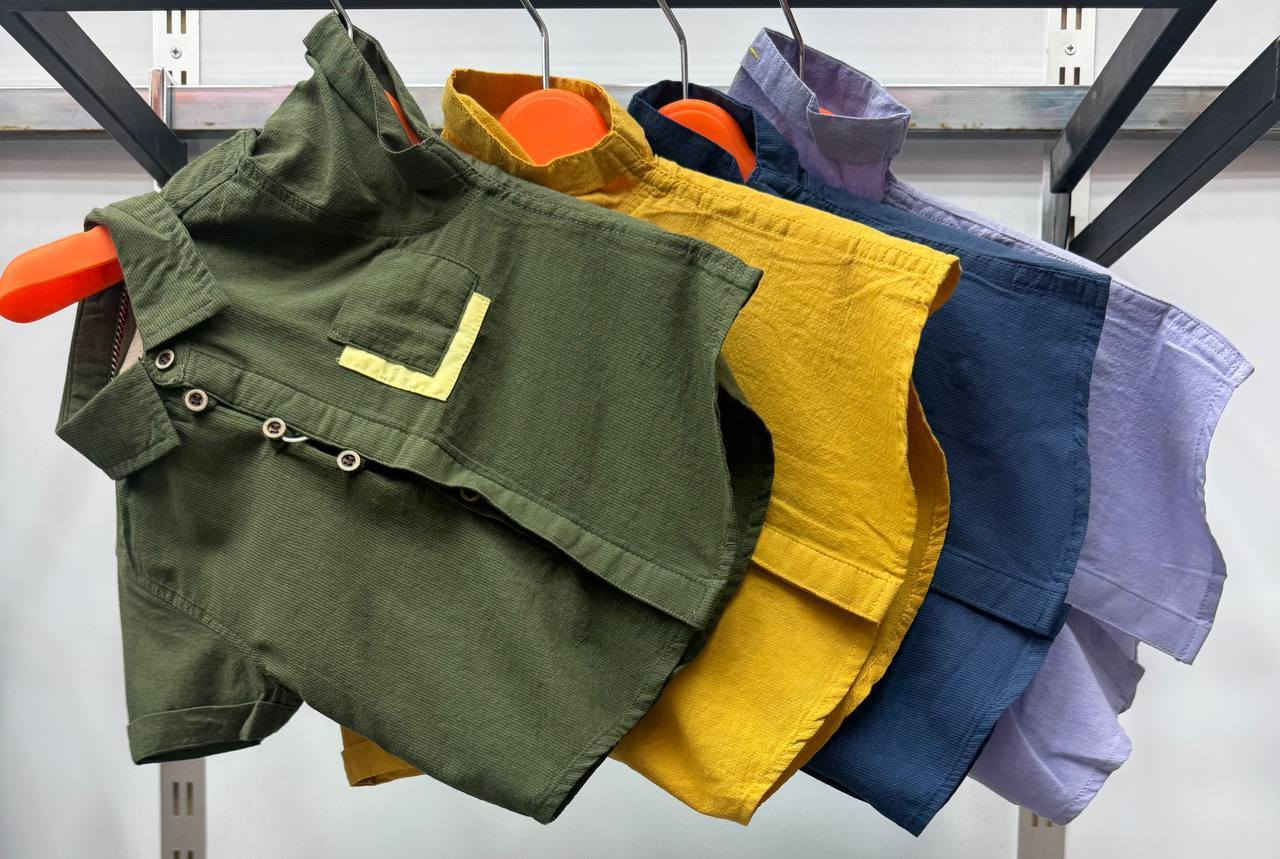 ✨ على بركة الله تم افتتاح موسم العيد
 ✨موديلات جديدة وفد شي روووعة 🔥
قميص ولادي  درجه اولى القياسات:6 اشهر......6سنه📍
 العنوان: واسط قضاء الحي شارع البالات📱
 رقم الموبايل: ***********/***********أهلاً وسهلاً
