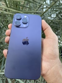 ايفون 14 برو ماكس نموذج M اوربي الذاكرة 256 دبل شريحة التلفون كلشي مام...