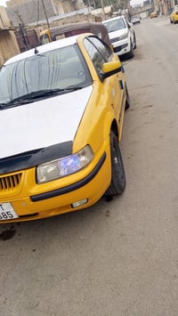 سمند موديل 2010 السعر 29 وبيها مجال  رقم نكليزي مصفره هيئه وغرامات  كي...