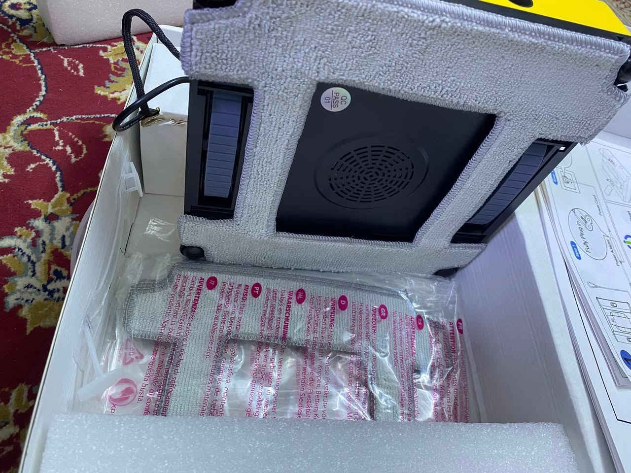 مكنسة روبوت روبوروك  QRevo   اشتريها لنبع الحنان بعيد الام @الجميع


**إذا كنت صاحب هذا الإعلان وتريد حذفه لأي سبب، رجاءا أرسل رسالة إلى الدعم الفني**