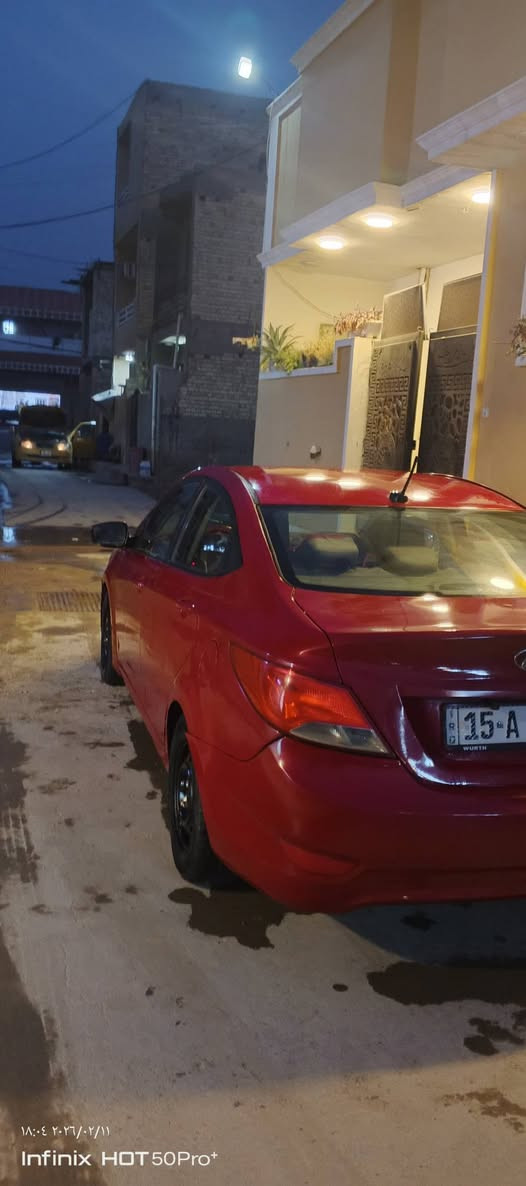 السلام عليكم اخوان
اكسنت2017
سيارة خير من الله
 كلش حلوه استعمل منزلي 
كير مكينه جديده 
تبريد ثلج كله جديد من كمبريسر مع الراديتر
شاشة مع كامره
مكينه 1600
بيه صبغ جنطه حادثها من امريكا مع رش البوب الخلفية 
ماشيه 111 الف 
مكان السيارة 
بغداد الشعب 
***********
السعر 87
