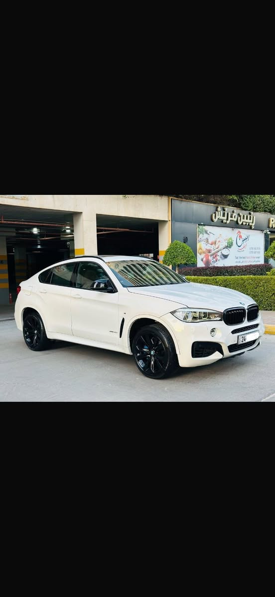 السلام عليكم
BMWx6(M/package)بيع فقط 
الموديل (2015)
المحرك (v8/5000)
الممشى (170الف كيلو)
اللون (ابيض-صدفي)
الحالة (السياره وكالة العروش مكفولة كفالة عامة)
السيارة فئة M/package فول مواصفات.
لتواصل واتساب او اتصال (***********)

