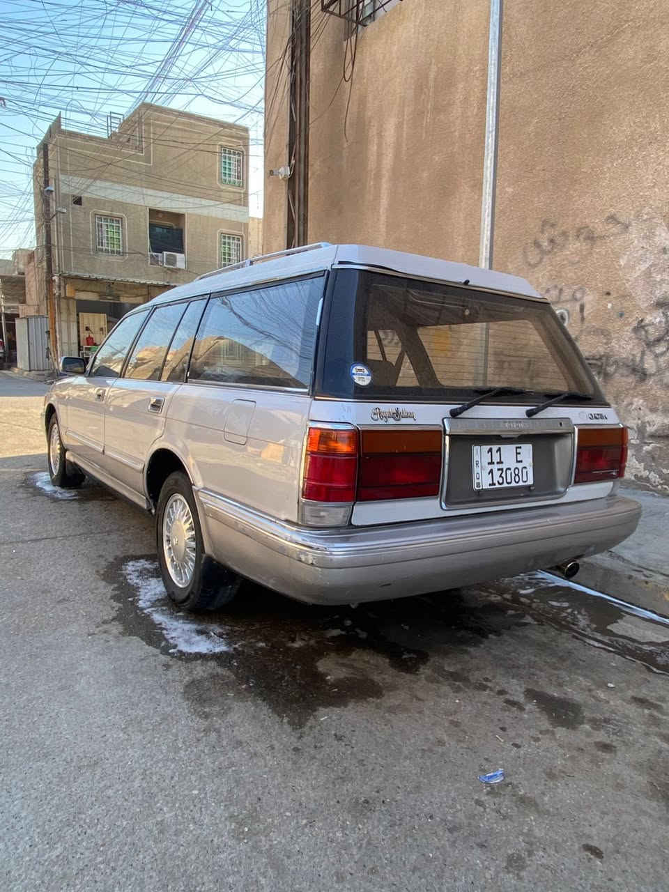 السلام عليكم
أرنب ستيشن 
موديل ١٩٩١ 
٧ راكب 
مكينة ٢٥٠٠ 
رقم انكليزي بغداد 
سنوية ٢٠٣١ جديدة 

السعر ٧٨ وبيها مجال 
***********
