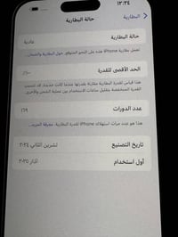 iPhone 16 pro max ايفون 16برو ماكس  جهاز كلة جديد  مابي شخط  بطارية 💯 ...