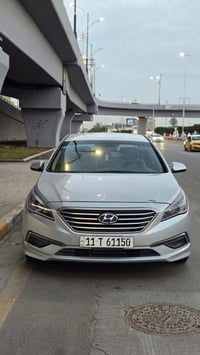 سوناتا موديل 2015 وارد أمريكي بيها بابتين امبدل  والصبغ جاملغ خلفي بدو...