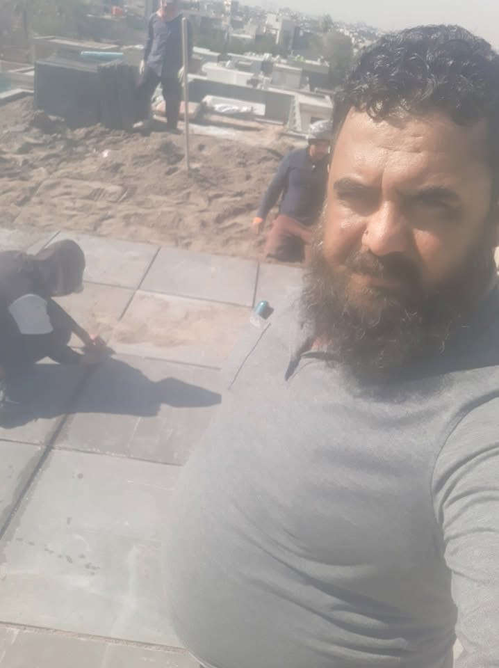 خوكم ابراهيم 
  المواد درجة أولئ شغل تسليم مهندس 

تطبيك الأشتايكر كرسته وعمل المتر ١٦

مع فلين أبيض ٣ سم مضغوط سعر المتر ١٨

مع فلين أبيض ٥ س مضغوط سعر المتر ٢٠

مع فوم ٣ سم كويتي سعر المتر ٢١

مع فوم ٥ سم كويتي سعر المتر ٢٤

إعادة ماستك المتر ٣

ملاحظه المساحات الصغيرة تنحسب قطعيه مو ع متر  للستفسار اكثر اتصل *********** هاذا بي وات ساب الاسيا ***********
