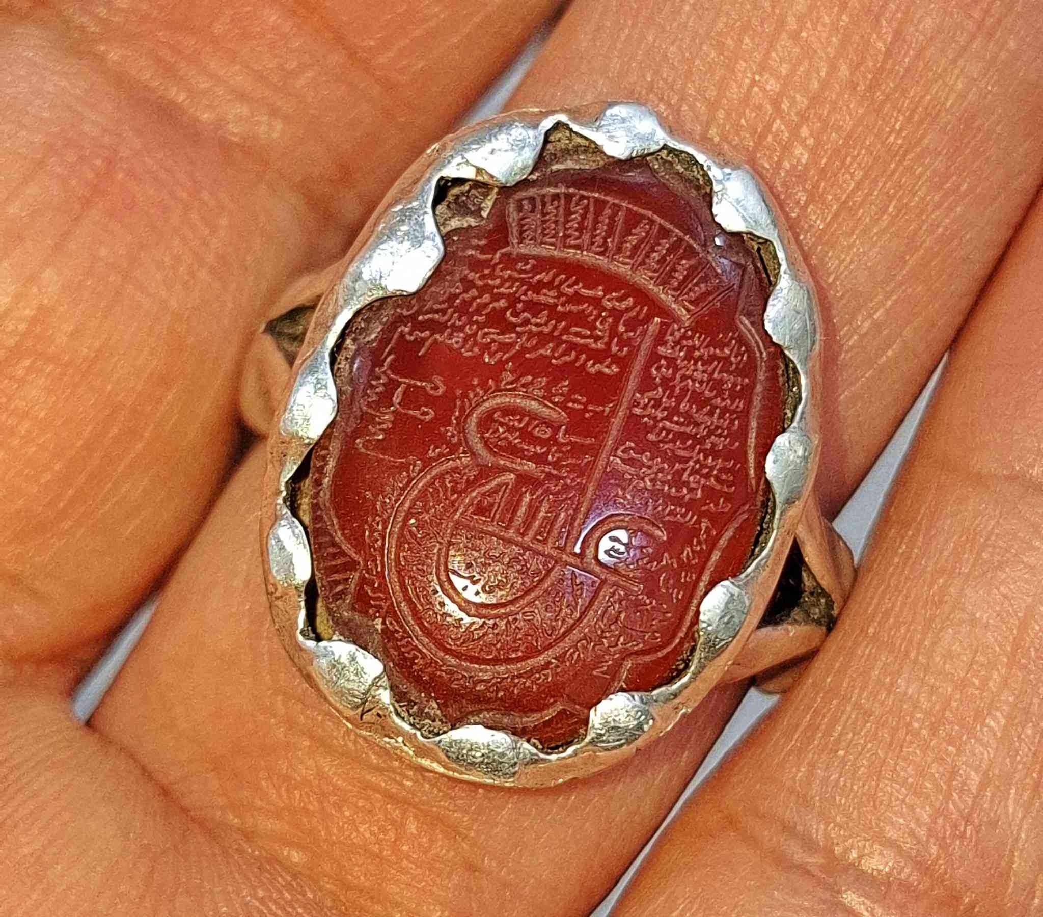 يماني مطلسم قديم صياغه يدويه ***********
