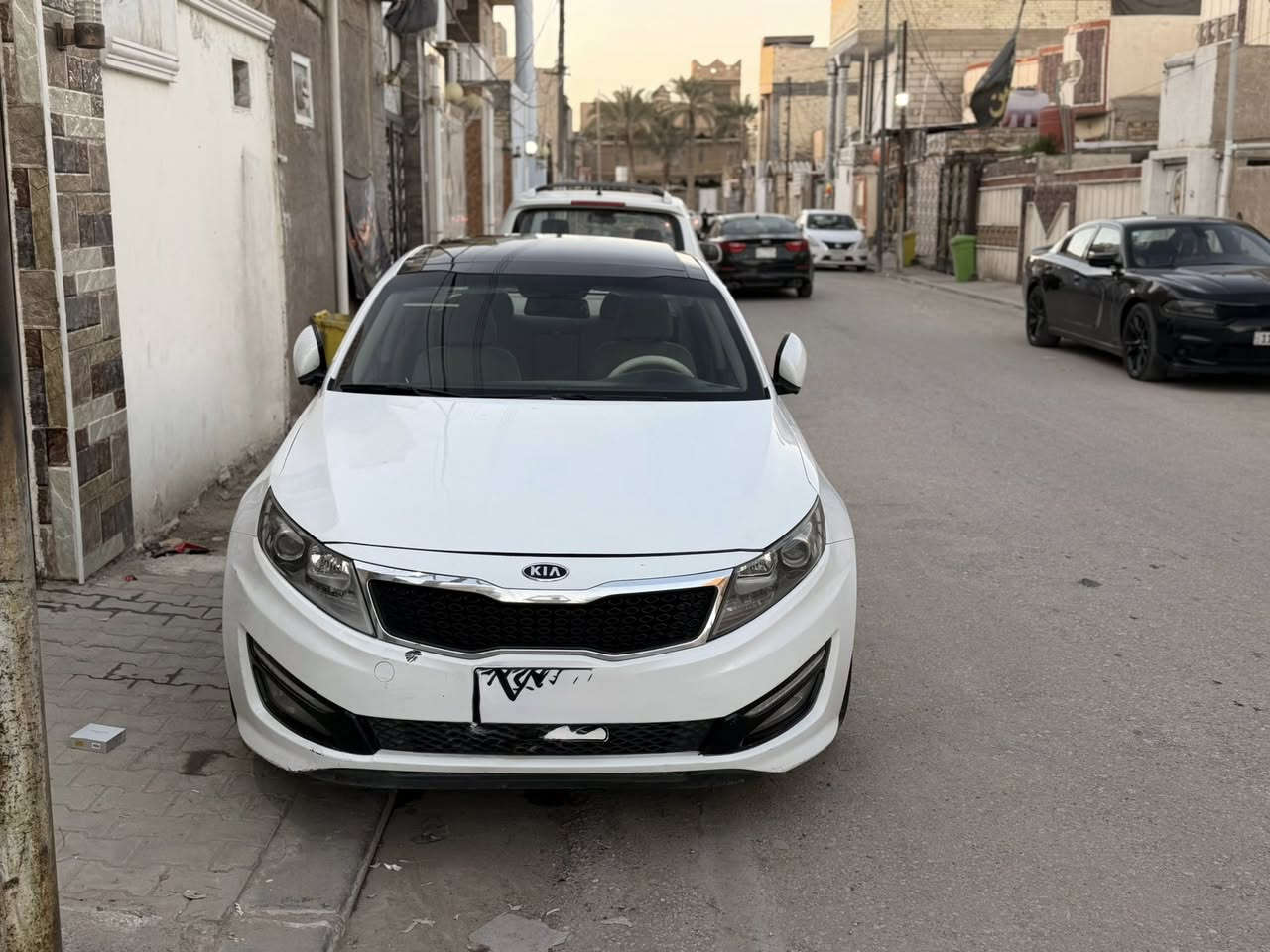 السلام عليكم
اوبتيما 2011 فول مواصفات 
رقم اربيل تحويل او وكالة ماكو مشكلة 
السيارة بها قطعتين صبغ 
كير مكينة تبريد حدادية كفالة 
مكانها النجف الأشرف 
السعر 112 قفل قفل 
***********
