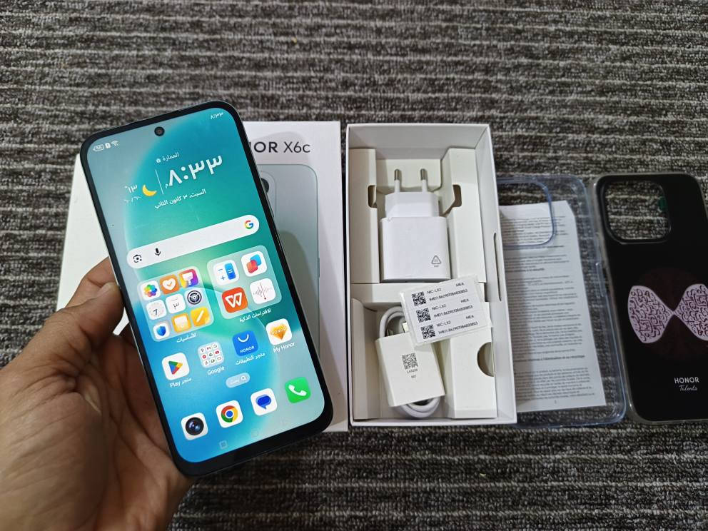 هونر x6c

جديد مستخدم 3 ايام فقط نظافة فول 

ذاكرة 128 
ملحقات كاملة +كفرين ما محطوطات علجهاز ابد

السعر 130 شراي اتصل مو شراي اعبر المنشور *********** عمارة, ميسان
