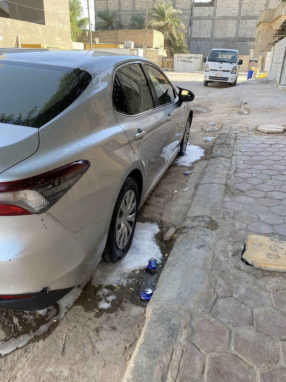 كامري موديل ٢٢ اصل هايبرد و بانزين حادثه جاملغ وبنيد سياره حلوه جديد ما ناقصه ايشي نص فول ٣ تحكمات قياده تحكم ستيرن حساس خلفي مكان السياره بصره سعره ١٤٠ وبيه مجال 
الرقم ***********
