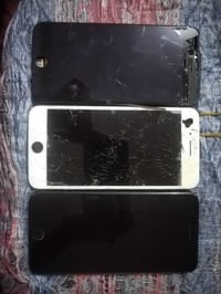 آيفون ٧ بلس • ٣ قطع • فحم غير شغّالة