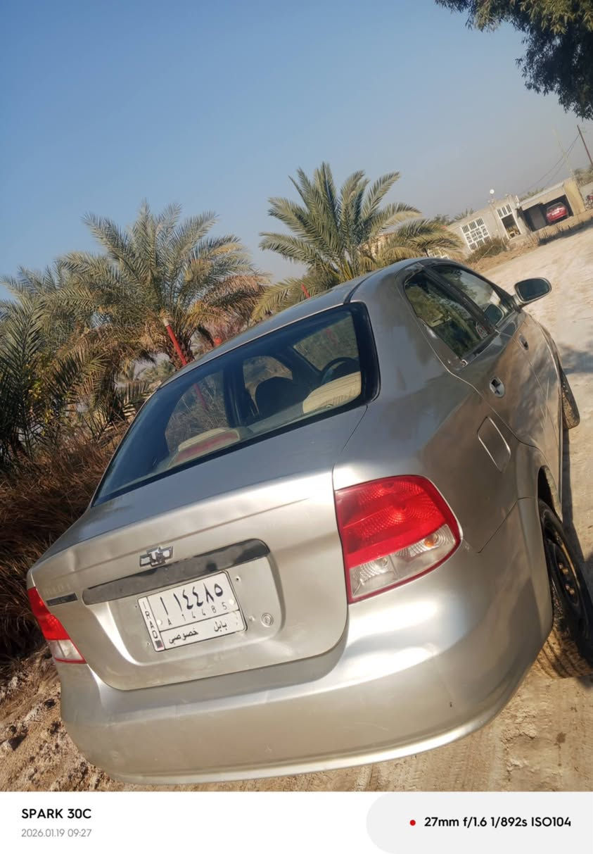 سياره مصبوغه عامه 
رقمها بابل 
حداديه وسط
محرك  مفتوح 
كير اوتوماتيك 
.بيها ضربه بلبچم
السعر خاص ولتواصل ***********
