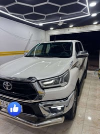 بيك اب هايلوكس 2022 سعودي فول مواصفات بصمه وبصمه أبواب وكشنات تبريد وش...