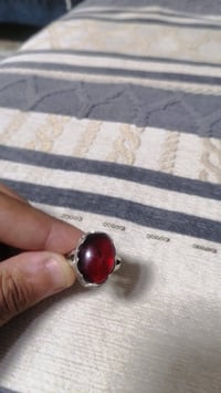 خاتم • فضة • عقيق يماني