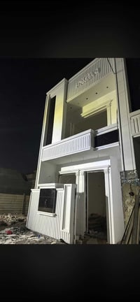 جبنالكم عقار مساحه ١٠٠متر يحتوي على ٣نوم وصاله ومطبخ وخدمات طابقين بنا...