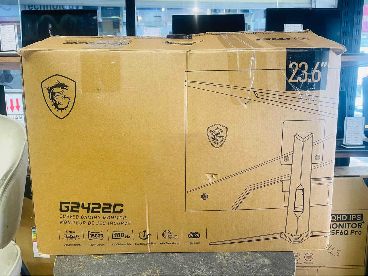 Monitor msi  g2422C FHD 180HZ CURVE 
160,000

زەمانی یەک مانگ أربيل, العراق


**إذا كنت صاحب هذا الإعلان وتريد حذفه لأي سبب، رجاءا أرسل رسالة إلى الدعم الفني**