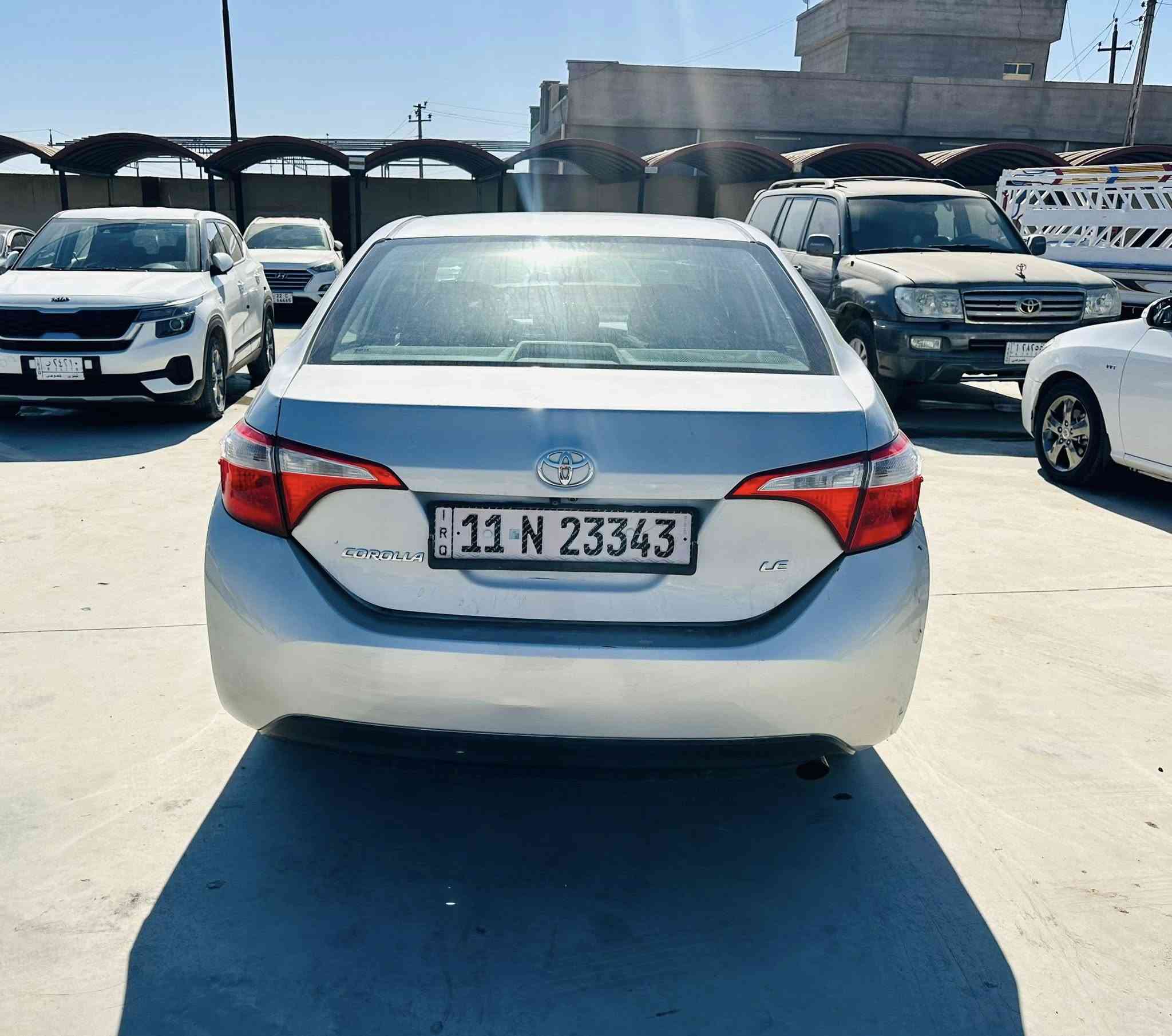 السلام عليكم
#كورلا2016 امريكي
لون سلفر  
رقم بغداد جديد 
سنويه لل2030 
شرط التحويل 
محرك شرط
كير شرط 
صدر جديد
وتبريد ثلج❄️
طخم تاير جديد
 السياره رقم واحد مال جناي الله شاهد ربع ماتصرف عليها...
ضررها جاملغ خلفي فقط  
السعر 130وبيها مجال وترهم مراوس حسب القناعه وترهم مقدمه زينه 

مكاني الشركاط الساحل الايسر
***********
