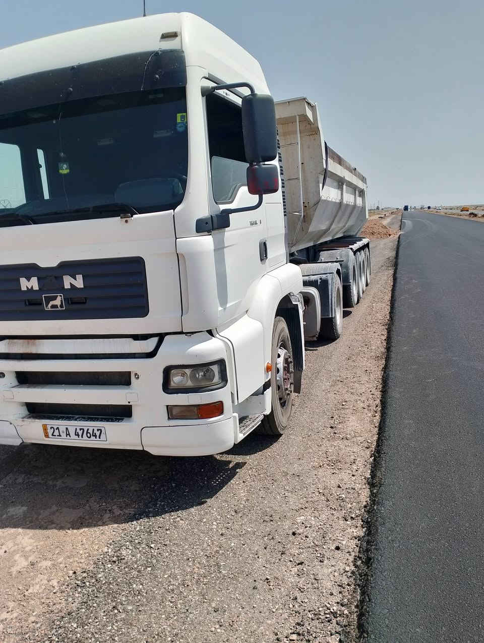 مان تيكا موديل 2004 مكينه 410 كير فيتيس نساف ثلاث محاور رقم سليمانيه سعر 260 بي مجال بصيط للتواصل *********** اتصال فقط مكان ديالى .
