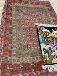 سجاد عراقي • صنع يدوي • خيوط طبيعية