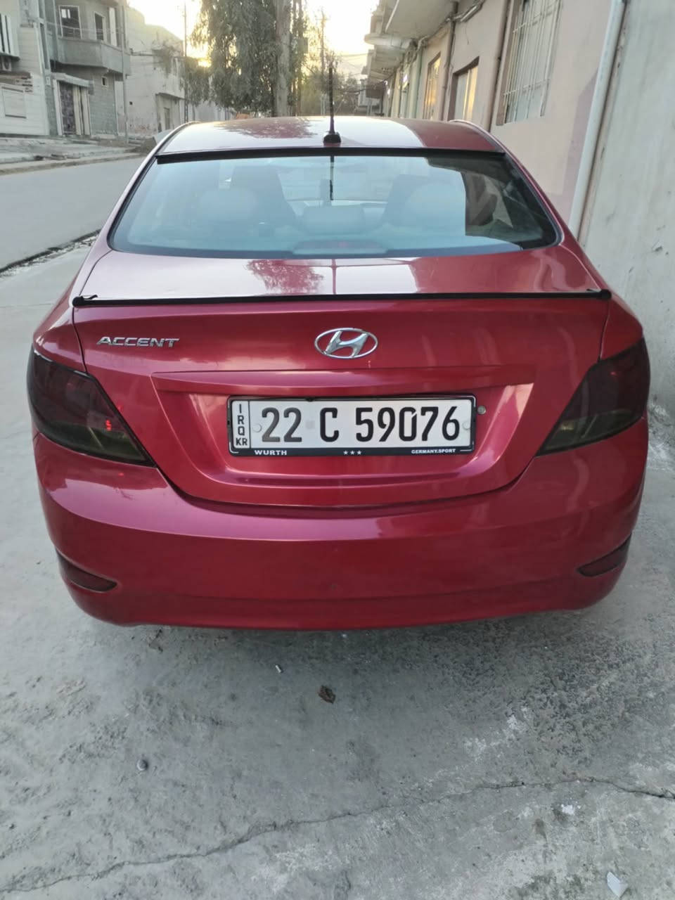 السلام عليكم للبيع اكسنت 2017 محرك وكير شرط  رقم أربيل  كوربون بانزين بيها تبريد ثلج تدفئه نار السعر 90 وبيها مجال بسيط رقم الهاتف (***********)(***********)
