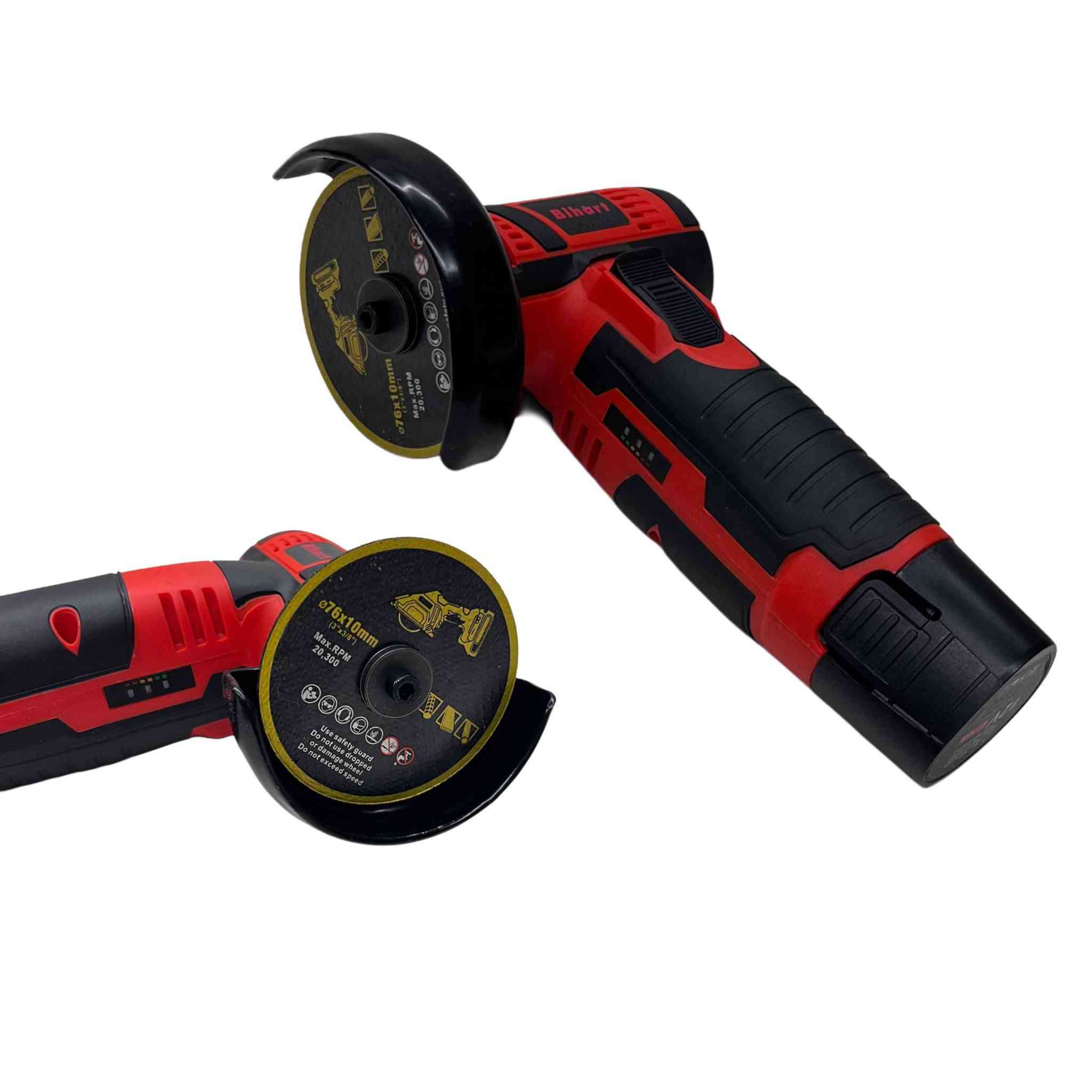 كوسرة قص الحديد 
صاروخ جلخ زاوية لاسلكي Bihart YSL231 ببطارية – قطر القرص 75 مم

الموديل: YSL231

صاروخ جلخ زاوية محمول يعمل بالبطارية، مصمم لأعمال القطع والجلخ الخفيفة بحجم عملي وسهل الاستخدام.

• تصميم لاسلكي ببطارية مدمجة لحرية الحركة بدون أسلاك

• مزود بقفل محور (Spindle Lock) لتغيير القرص بسهولة

• درع معدني للحماية أثناء العمل

• مقبض مطاطي ناعم لثبات وراحة أفضل أثناء الاستخدام

• حجم مدمج مناسب للأعمال الدقيقة والمساحات الضيقة

• نوع المنتج: صاروخ جلخ زاوية كهربائي محمول
• الطاقة: 550 واط
• الجهد الكهربائي: 15 فولت
• سرعة الدوران: 19500 دورة/دقيقة
• قطر قرص القطع: 75 مم
• مصدر الطاقة: بطارية بغداد, العراق


**إذا كنت صاحب هذا الإعلان وتريد حذفه لأي سبب، رجاءا أرسل رسالة إلى الدعم الفني**