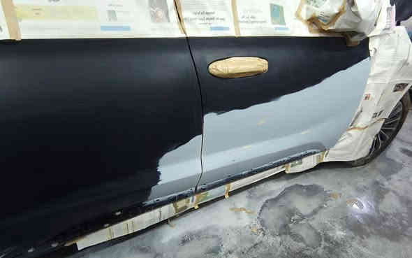 السلام عليكم 
صبغ  هيونداي باليسايد قطعتين الباب الامامي قطع راس 
الباب الخلفي هم قطع راس مثل ما موضح بالصور مع تطابق اللون ومواد درجة اولى والنتيجة مثل ما تشوفون بالصور  وربي يرزق الجميع للتواصل ***********
