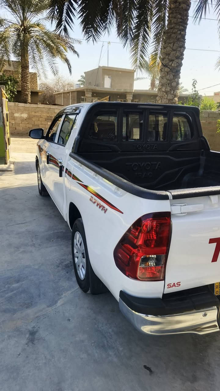 سلام عليكم للبيع تويوتا هايلوكس ساز موديل2025 رقم بغداد (كير عادي) سياره مكفوله كفاله عامه من صبغ وتبديل والفتح بيها اقل شبر بارد ومكحل اثر شخط فقط سياره ماشيه ١٥ الف حقيقي بعدها بضمان الشركه صيانه سياره جدا نضيفه مكاني بغداد للستفسار اتصل🗣📲📞
*********** سونار مرفق بل منشور
