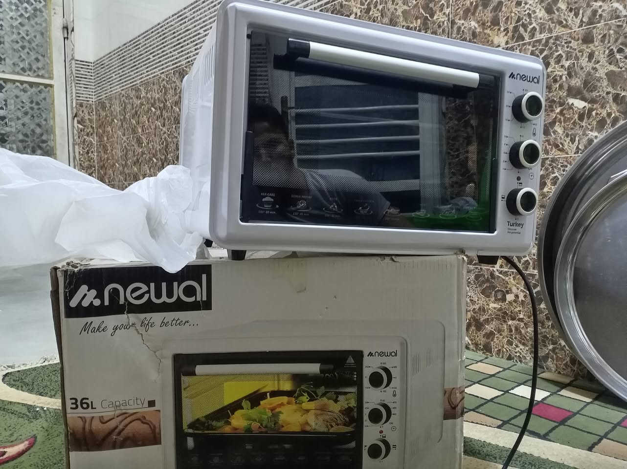 سلام عليكم
عندي فرن للبيع مامستعمل جديد مكاني نجف كوفة  السعر 75


**إذا كنت صاحب هذا الإعلان وتريد حذفه لأي سبب، رجاءا أرسل رسالة إلى الدعم الفني**