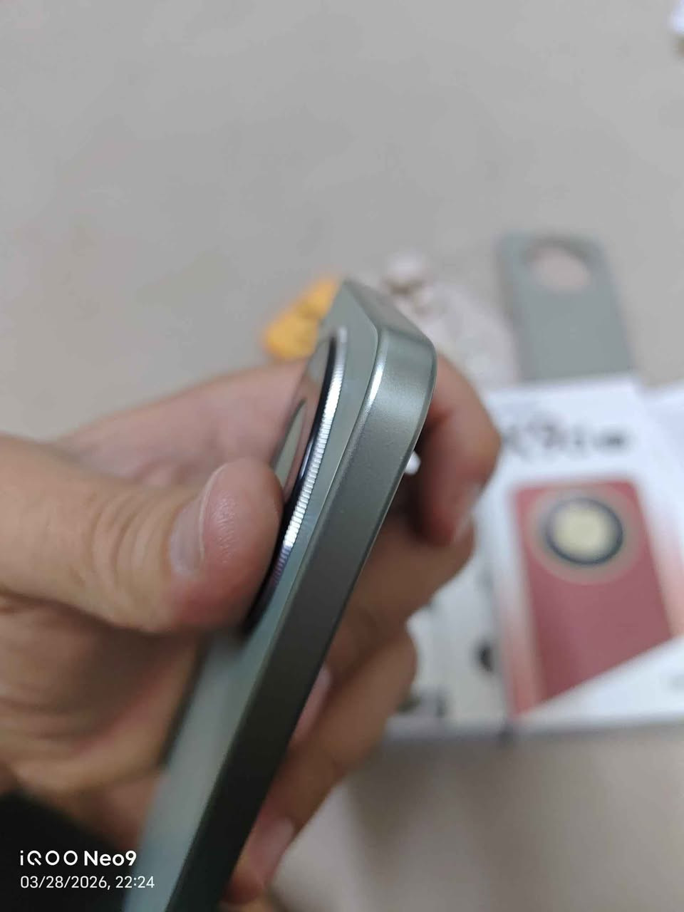 Honor X9D
ڕام 12 زاکیرە 256
 مۆبایلەکە زۆرپاکە کەمتر لە مانگێگ ئیشی کردوە  کامل ئەشیای خۆی لەگەڵە 
هەروەها ٤ گەڤەری بەدیاری لەگەڵە 
نرخی قوفلی 370 تکایە معامەلە مەکە أربيل, العراق


**إذا كنت صاحب هذا الإعلان وتريد حذفه لأي سبب، رجاءا أرسل رسالة إلى الدعم الفني**