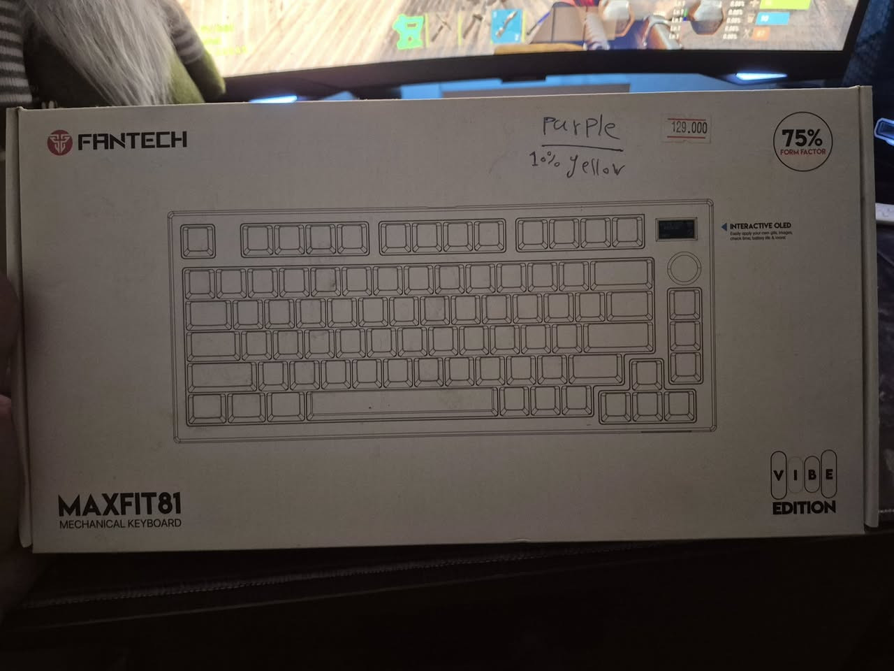 كيبورد فانتيك جديد مفتوح فقط باكيت للتصوير ومثل متشوفون سعره كدامكم بالموقع الجديد الكيبورد وايرليس وواير وبلوتوث سعر 85 قفل


**إذا كنت صاحب هذا الإعلان وتريد حذفه لأي سبب، رجاءا أرسل رسالة إلى الدعم الفني**