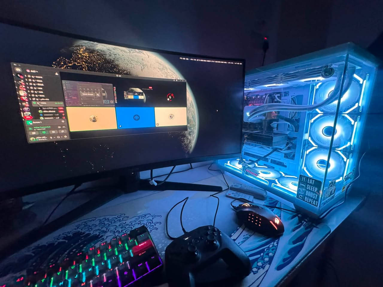 * i5-14400F ✅
* RTX 4060 Ti 8GB (INNO3D) ✅
* ASRock B760M-HDV/M.2 D4 ✅
* 16GB DDR4 ✅
* SSD 1TB ✅
* DarkFlash DV360S 360mm ✅
* Power Supply 650W
حاسبه جديده وكل القطع وياها باكيت وحاسبه مالتي مهتم بيهه
سعر مليون400
مكاني بصره
***********
