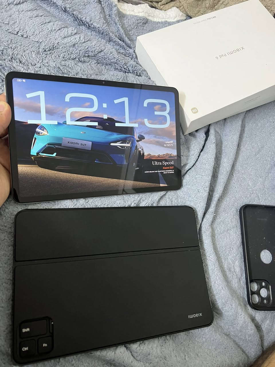 سلام عليكم
عندي ايباد شاومي باد 6
Xlaoml pad 6

 بعده جديد اي عيب ما بي اتسخدام شهرين فقط اول ما نزل اخدته الضره بسيط بل شاصي خفيفه كلش 
ويجي وياه كيبورد جلدً حقيقي 
السعر 500


**إذا كنت صاحب هذا الإعلان وتريد حذفه لأي سبب، رجاءا أرسل رسالة إلى الدعم الفني**