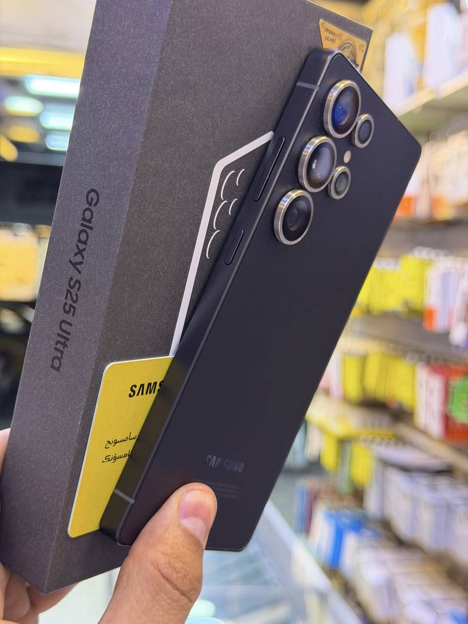 سامسونك S25 التراا ضمان وكاله عين الفهد اصلي اقوى ذاكره 512 نص تيره عشوائيه 12 جهاز ستخدام سبوعين فقط حاله حال جديد شخط واحد مابي 
الون مميز الأسود السعر مليون و 300 الف قفل من اخير اقوى سعر العنوان // بغداد البياع شارع عشرين 🟦🟦 متوفر لدينا اقساط على مصرف الرافدين فقط 👉👉 
هاتف *********** 📞📞
هاتف ***********📞📞

