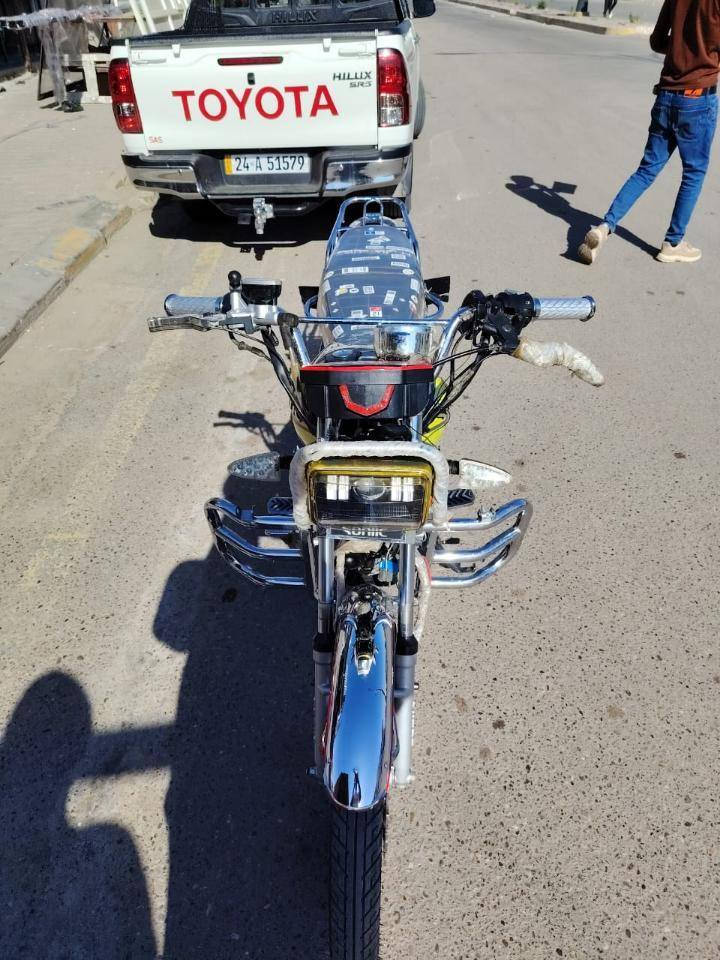 السلام عليكم سونك موديل 2025 محرك 200cc شغال نكره سلف تشغيل عن بعد مانع نزلاق بريك كدام دسك ثنين السعر خاص الاستفسار اكثر اتصل ***********
