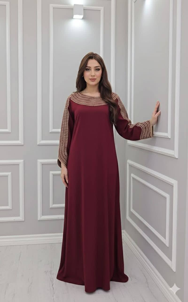 ترند وكوالتي عالي من محلات محمد الخزرجي الفرعوني الكلوش التطريز خامه كشمير مطاط تطريز ردن من وزن ٥٥ إلى ٩٥ العنوان موصل حي عدن بنص السوق محلات محمد الخزرجي للحجز واتساب *********** متاح توصيل لجميع المحافظات
