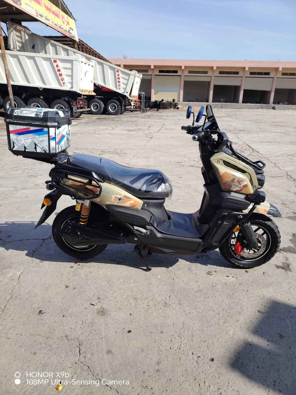 السلام عليكم
للبيع اباكجي بغداد  العسكري2025
استخدام قليل. جدا
نضام تشغيل سويج وبصمه وكرت /قفل ذاتي⚠️
3سرعه واسبورت ونشاط فول
نضام بارك
نضام ار رجوع للخلف/دبل اشاره 
6باتري المسطره حجم الكبير 38امبير حقيقي 
لايت زنون  رماش عالي ناصي 💡
جنطه بوكس حجم كبير 🧳
السعر خاص اذا شراي بيك خير وتدلل
 عنوان حبانيه سيسي 
استفسار اكثر اتصل:
*********** واتساب
