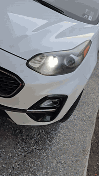 اسبورتج EX • ٢٠٢٢ • حادث قدّام