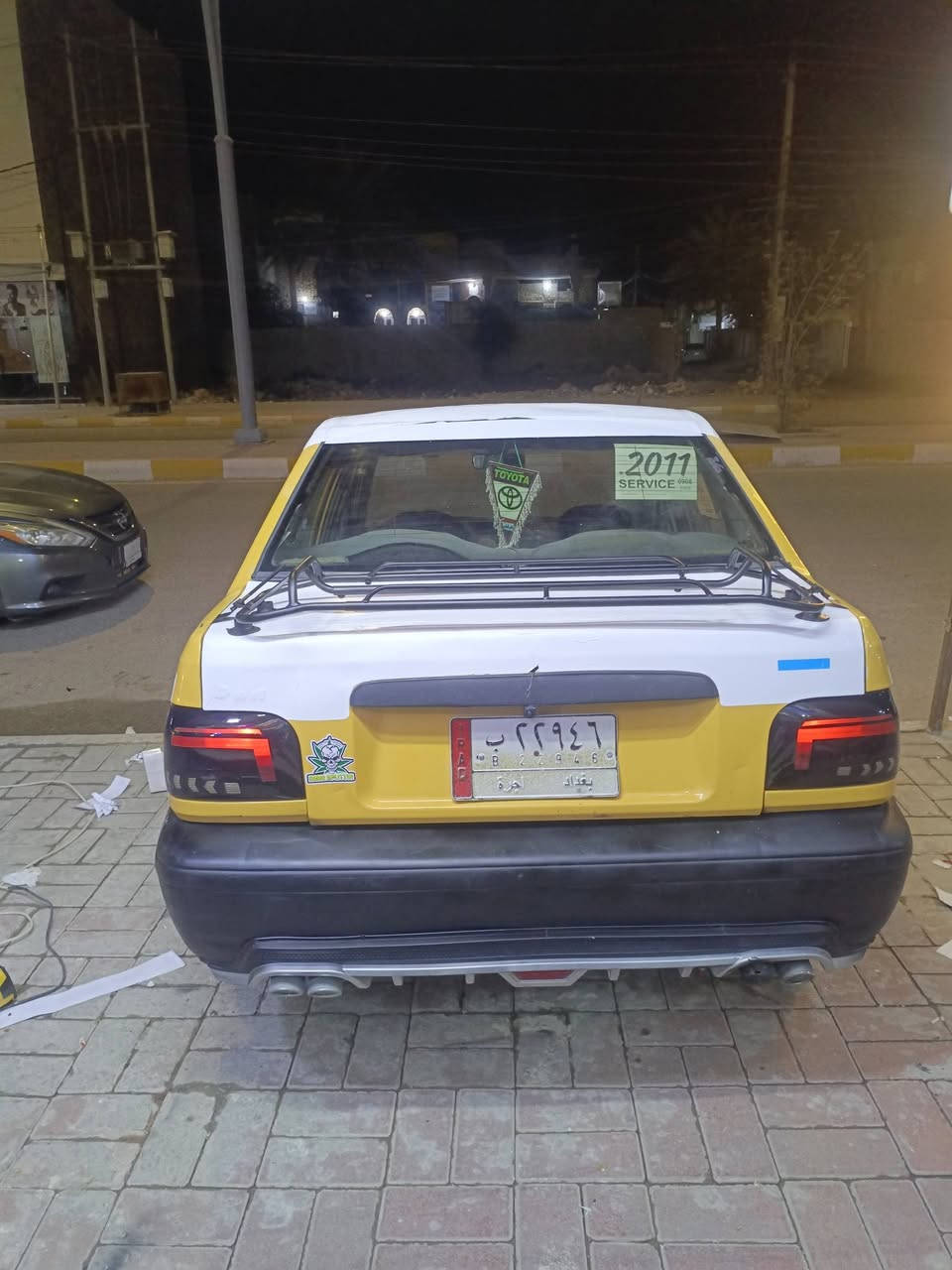 سلام عليكم سايبا موديل 2011رقم بغداد الماني شوكت متريد تحويل راعيه موجود سياره جهازه من كلشي كير ومحرك وصدر كله جديد تخم تاير جديد تبريد شغال شاشا تعرض فديو وكامره بيه مرتبه عل ٱڅڑ سياره مال كراب وكشرها نضافته كدامك للبيع او مراوس سعر 22وبيه مجال مكاني رمادي 5كيلو للستفسار***********
