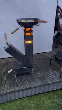 موقد صاروخي • صناعة يدوية • كركوك