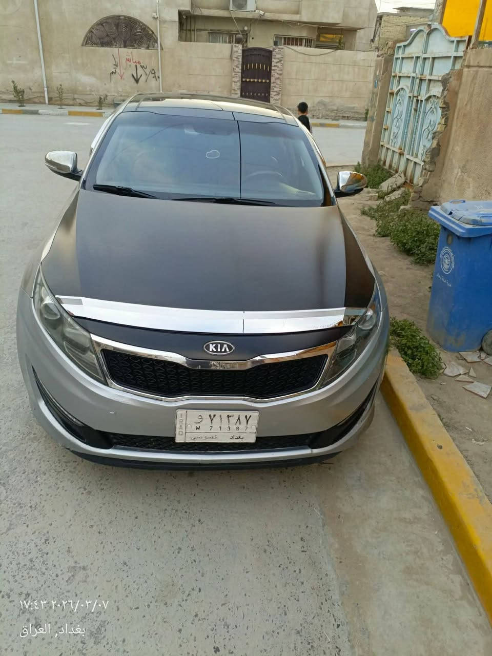 اخوان Kia K5  موديل 2011وارد كوري فول مواصفات بصمه ابواب وتشغيل بنوراما قطعتين تبريد اشاير بالمري شاشه وكاميرا كشنات جلد سيارة جاهزه كير محرك تبريد صدر جاهزة من كلشي رقم بغداد تحويل مباشر بيها جاملغ ومصلح نفسه  السعر ١٠٥وبيها مجال بسيط مكان السيارة بغداد حي العامل الملحانيه  ***********
