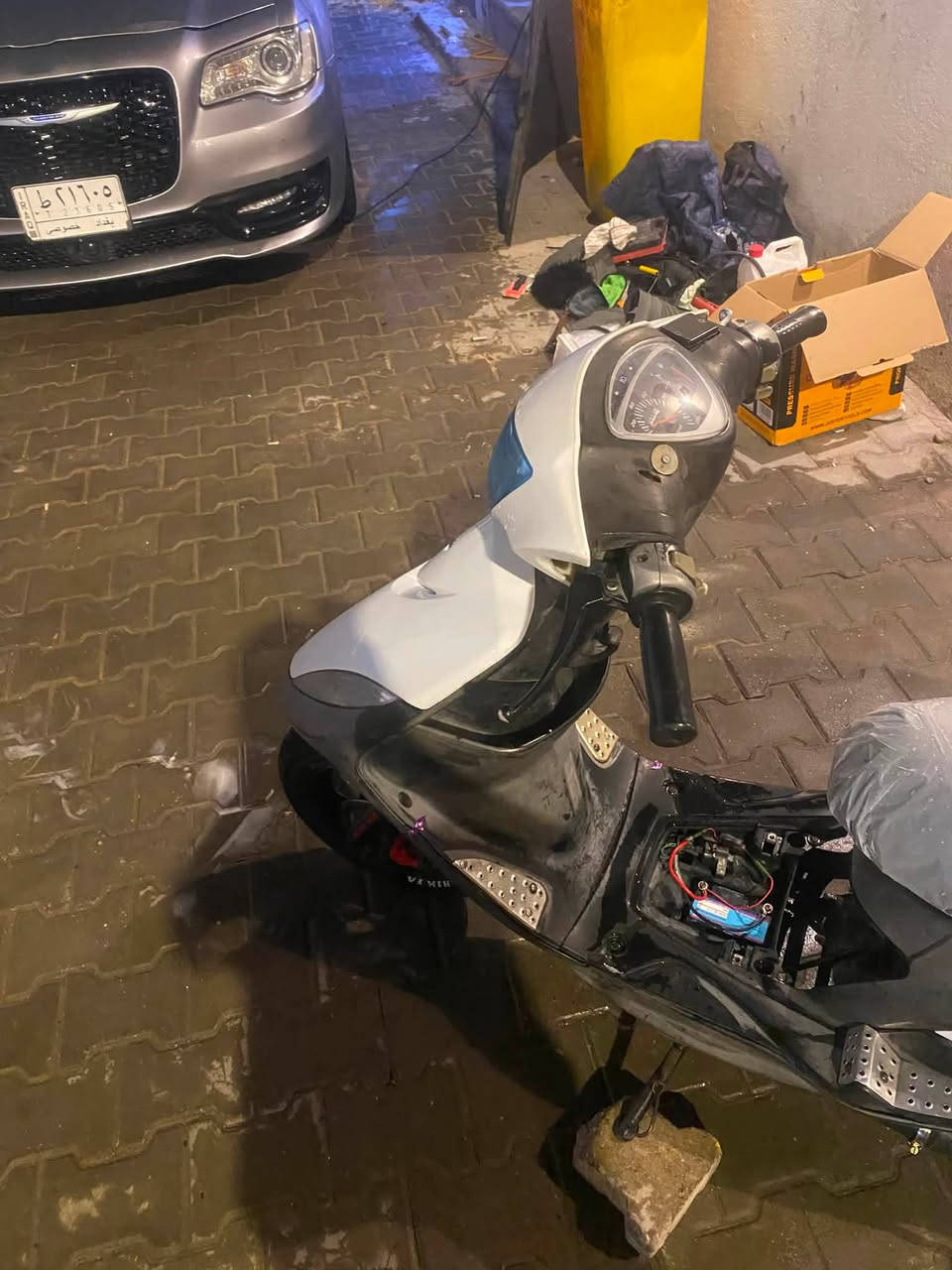 سلام عليكم دراجه ماكس عدله للبييع دراجه خير من الله كلشي شغال بيها من الطول للطول دراجه نكره سلف بكل وقت تخم تاير جديد شلعه ومعدل ماتتكض للدراجه مفوحه ولفات فقط!!! دراجه سعرها 625 بيها مجال قليل حك الجيه لاطبلي وضل تعامل مكاني بصره!!! رقمي *********** مابي واتساب فقط تصال شريحه!!!!!!!!
