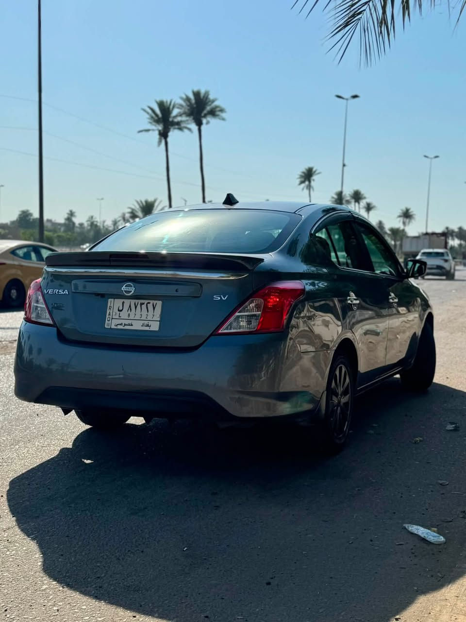 السلام عليكم
نيسان فيرسا للبيع موديل 2019
السياره وارد امريكي حادثها جاملغ مبدل و بدايه البنيد 
راجع ع البارد وبيها بالجاملغ الثاني بارد 
لا لغد ولا شاصي وصور الحادث بامريكا موجوده
مواصفات السيارة SV معروفه 
مدوشمه جلد اسود واحمر 
ماشية 113 ميل 
سعرها 90 وبي مجال 
مكان السياره بغداد الشعب 
للاستفسار الاتصال
***********
