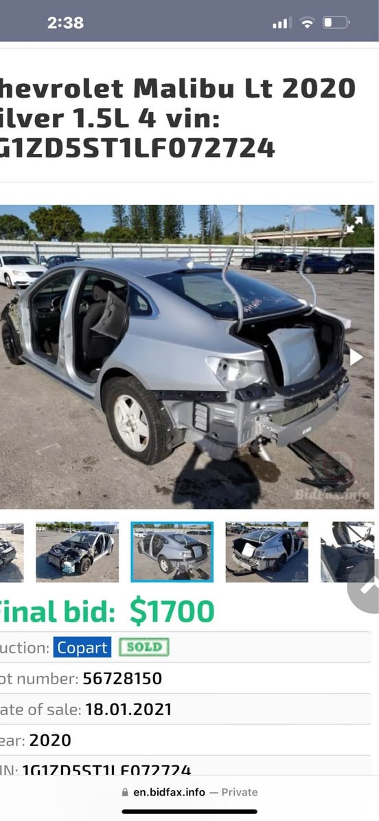 🚗 مالیبو 2020 بۆ فرۆشتن

🔹 مۆدێل: 2020
🔹 ڕەنگ: ڕەساسی
🔹 نرخی داواکراو: 108
🔹 وەرەقە و مەجال هەیە
🔹 پشت و پێش کەبس
🔹 بێ ئارباگ
🔹 جاملگەی بۆیاغە
🔹 هەندێک شوێن PDR کراوە
🔹 کتێبی سۆنەری هەیە
🔹 وينه ي ره قه م  شانسی هەیە
🔹 گێڕی کراوەتەوە
🔹 مەکینەکە نه كراوه ته وه  به شه رت 

📞 ژمارەی پەیوەندی: ***********

🚗 ماليبو 2020 للبيع

🔹 الموديل: 2020
🔹 اللون: رصاصي
🔹 السعر المطلوب:107
🔹 أوراق ومجال متوفر
🔹 كبس أمامي وخلفي
🔹 بدون ايرباغ
🔹 جام لغي مصبوغ
🔹 بعض الأماكن معالجة بتقنية PDR
🔹 كتاب سونري متوفر
🔹 رقم شانسي موجود
🔹 القير معمول
🔹 المكينة وكالة

📞 رقم التواصل: *********** أربيل, العراق
