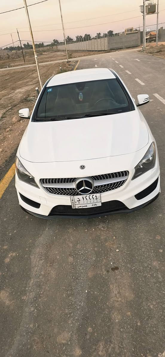 مرسيدس بنز CLA 250 AMG،  2018 AMG
حجم المحرك: 2000 سي سي (4 سلندر، بنزين، توربو)
دفع أمامي (تو ويل)
* السيارة بيه جاملغ صبغ فقط 
* عداد المسافة: 80 ألف كيلومتر
* بحالة جيدة، بدون أي أعطال، لا تحتاج لأي مصاريف.
* المحرك و ناقل الحركة (كير) بحالة ممتازة، 
* كتات AMG
* داخلية بيج مميزة
* ويالة AMG
* شاشة كبيرة
* رادار أمامي و جانبي
* داخلية سوداء جديدة
* نظام التوقف و الانطلاق الأوتوماتيكي (أوتو ستوب، أوتو هولد)
* شفرات تبديل السرعة على المقود
* نظام صوت Harman Kardon
* حساسات ركن
* كراسي جلد
* كراسي مدفأة
* كراسي مع ذاكرة ضبط وضعية الجلوس
رقم بغداد مميز 
مكاني ديوانيه
سعر 168 
***********
