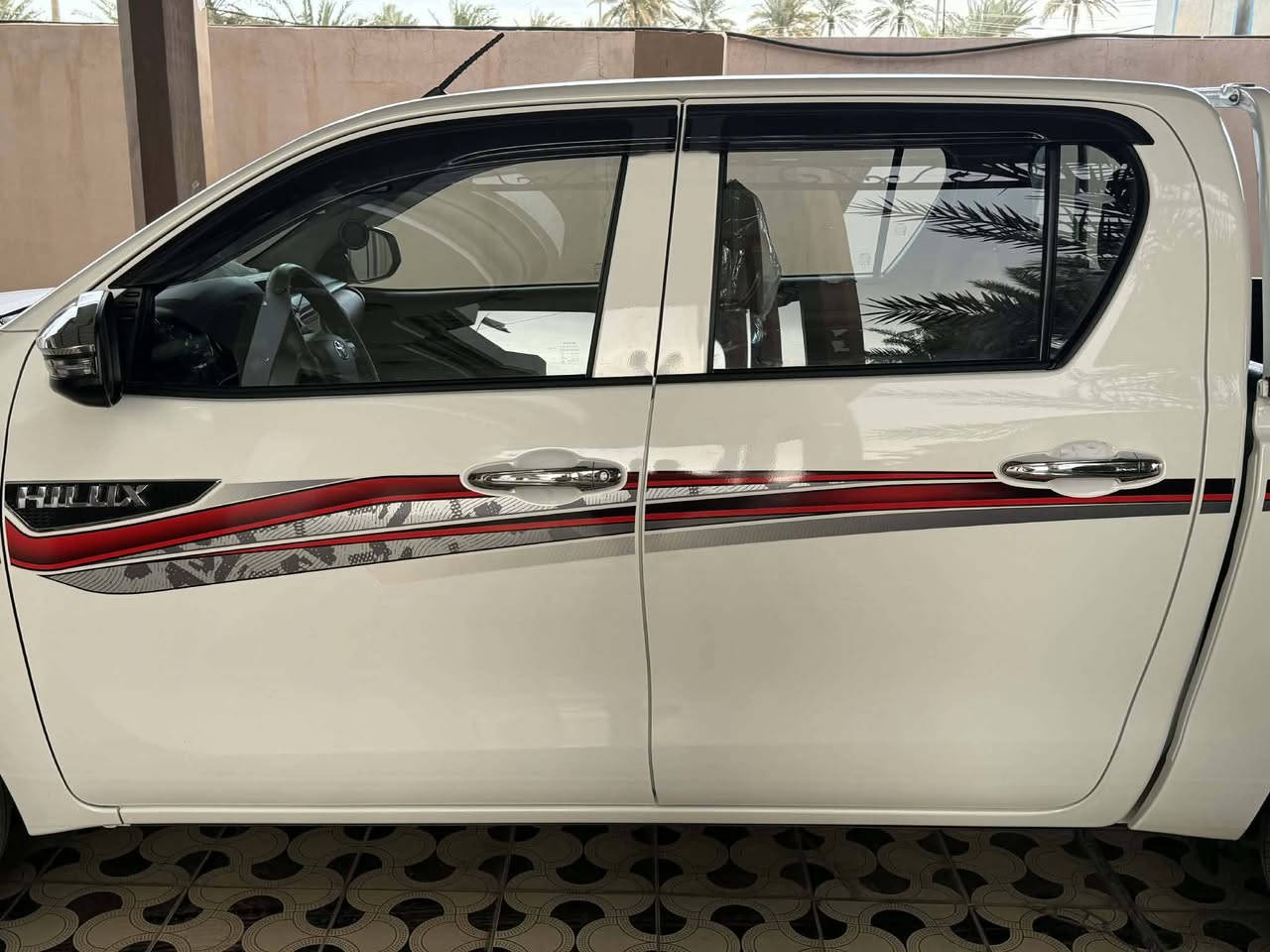 السلام عليكم هايلوكس 2025 ضمان شركة ساس ماشية 5000 ب اسمي شخصيآ مكفولة من كلشي زيرو ع ايدي بيها 8 تبديلات دهن  مجانية من شركة ساس المكان ديالى المقدادية ‭0773 923 2388‬ السعر 257$ وبيها مجال
