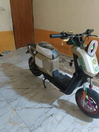 دراجة كهربا • بطارية منتفخة • البصرة الزبير