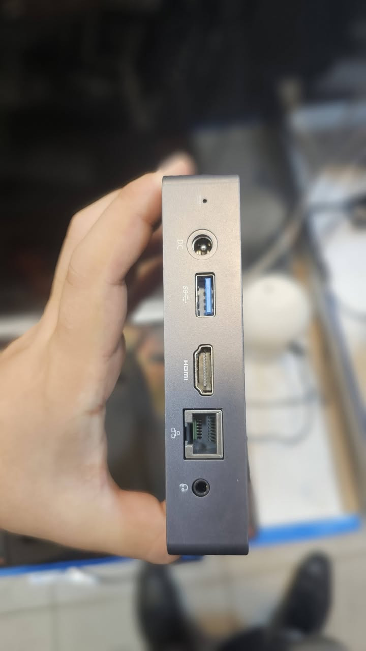 Processor (CPU): Intel Celeron N4000 
​Memory (RAM): 6GB
​Storage: 128GB
​Power Input: 12V ⎓ 2A (24W)

متوفر توصيل كل المحافظات 
للتواصل واتساب: ***********
تلكرام @khaled94_ali

للاشتراك بقناة التلكرام: https://t.me/khaled94_mktb
