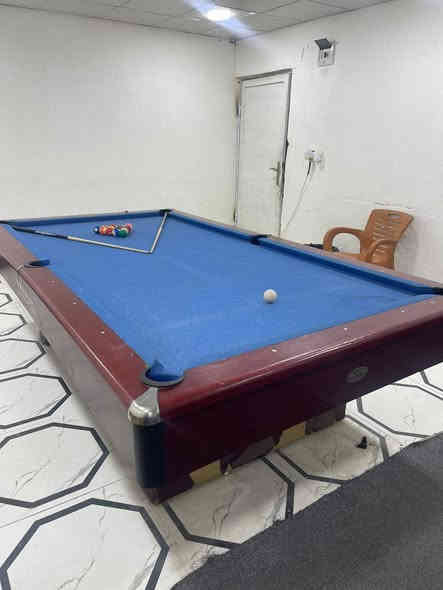 مرحبا ميز بليارد (ويركا).للبيع
كامل ملحقاته نضافه شوف العين كدامك
استعمال شخصي. مو مالت كوفي
*كيوبات عدد2
السعر 500
مكاني البصره 
***********
