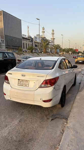 اكسنت موديل ١٣ خليجي للبيع 
ماشية 195 كيلو 
مكينة وكير مكفول 
ضربتها بالهلال الي بجهة السايق وبالجاملغ الي من جهة السايق وكشر السيارة مو نظيف 
سعر ٨٥ وبي مجال 
للاستفسار ***********
