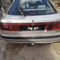 من رخصة الادمن مازدا مديل 1991 حجم 626 سنويه وهزه لل 27 مصفره  مداور ث...